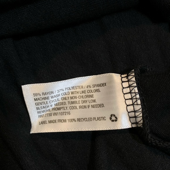 NWT Isabel Maternity Black Dress Large - Picture 4 of 6